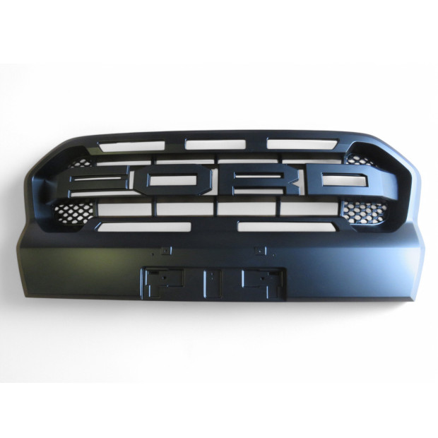 Calandre complète noire Raptor Ford Ranger Wildtrak T8 2019-2023 