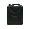 Jerrycan carburant - plastique noir - Format US 20L - avec bec verseur amovible 