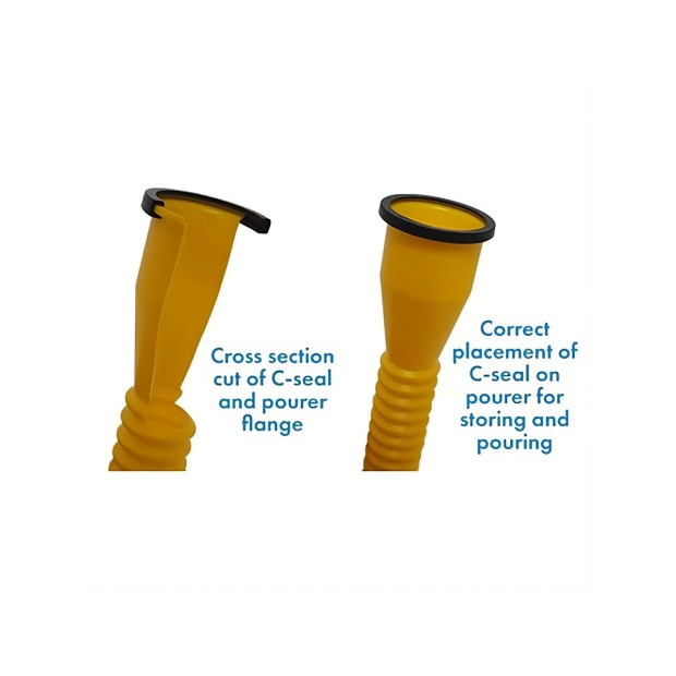 Bec verseur jerrycan carburant 