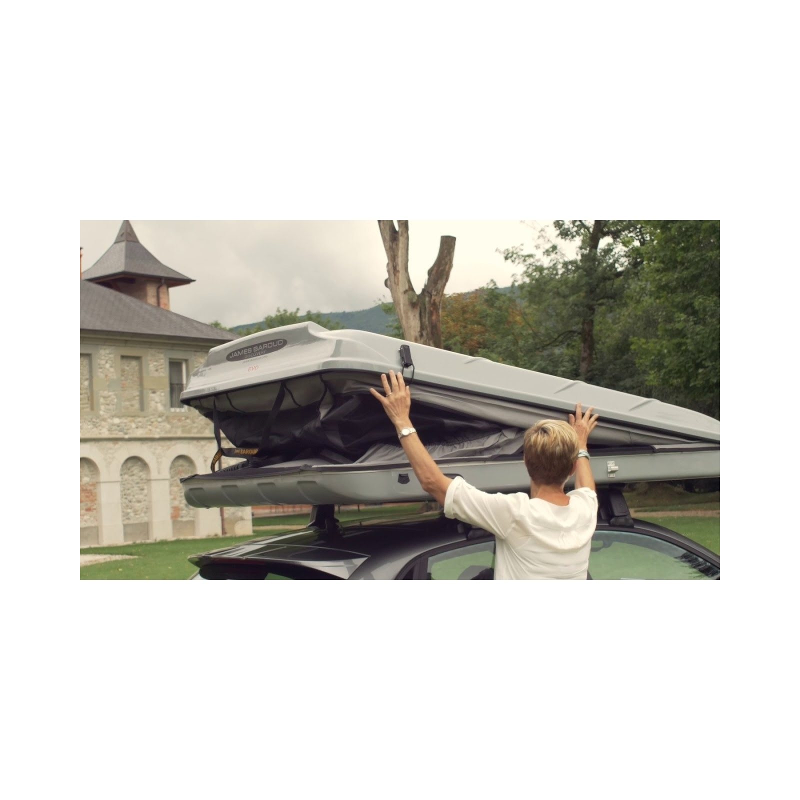 Tente de Toit à Coque Rigide JAMES BAROUD DISCOVERY M EVO 