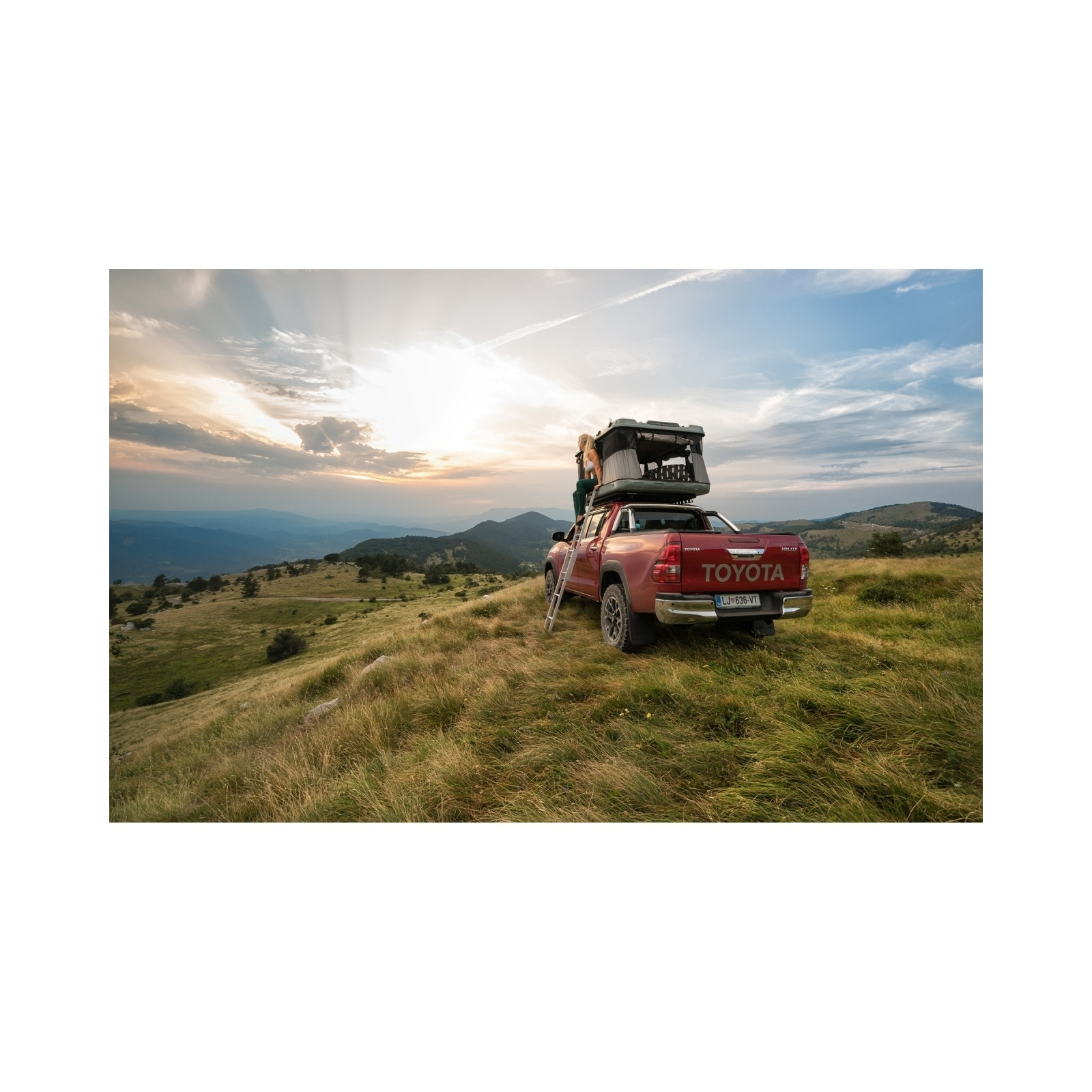 Tente de Toit à Coque Rigide JAMES BAROUD GRAND RAID X EVO 