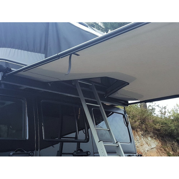 Auvent Latéral JAMES BAROUD MkII 250x270 • Compatible avec le tunnel JAMES BAROUD optionnel 