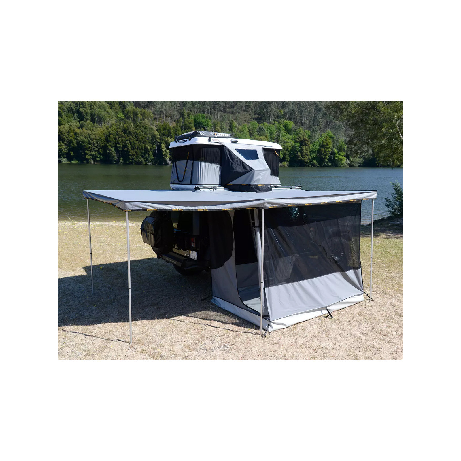 Moustiquaire pour Auvent 270° JAMES BAROUD Falcon 250 Droit 