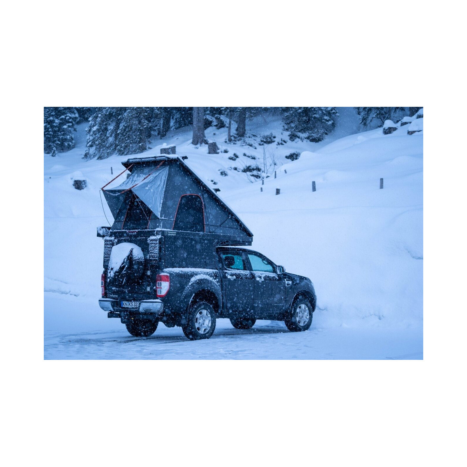 Hardtop Canopy Camper Ford Ranger XC 2023+ Alu-Cab 