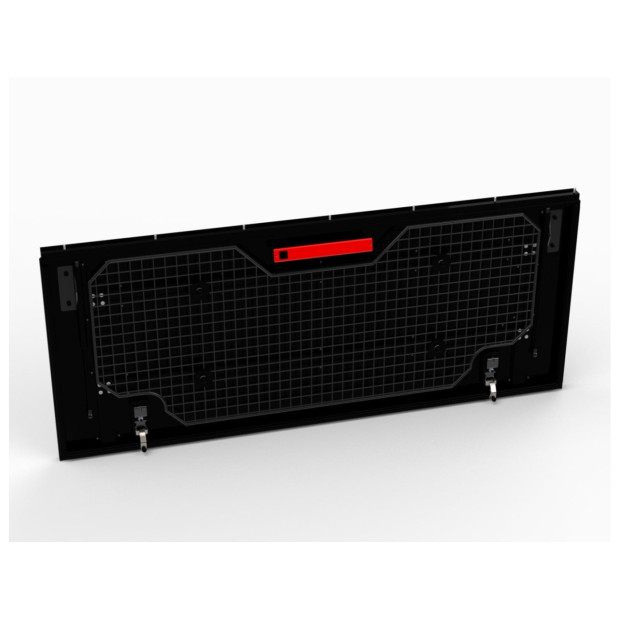 Grille de fixation pour les ouvrants latéraux du hardtop canopy camper Alu-Cab 