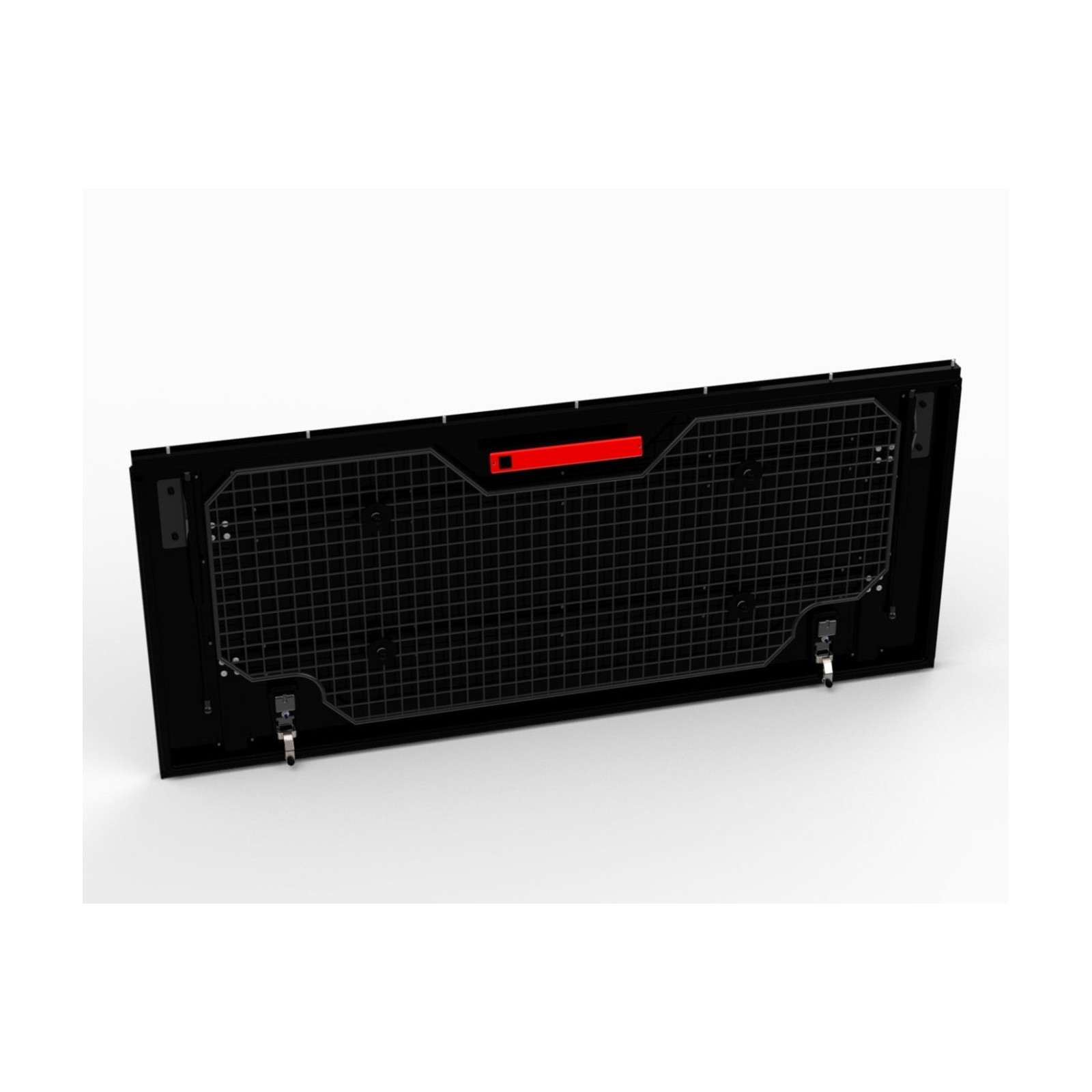 Grille de fixation pour les ouvrants latéraux du hardtop canopy camper Alu-Cab 