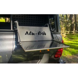 Tablette pliante pour compartiment latéral hard-top Alu-Cab 