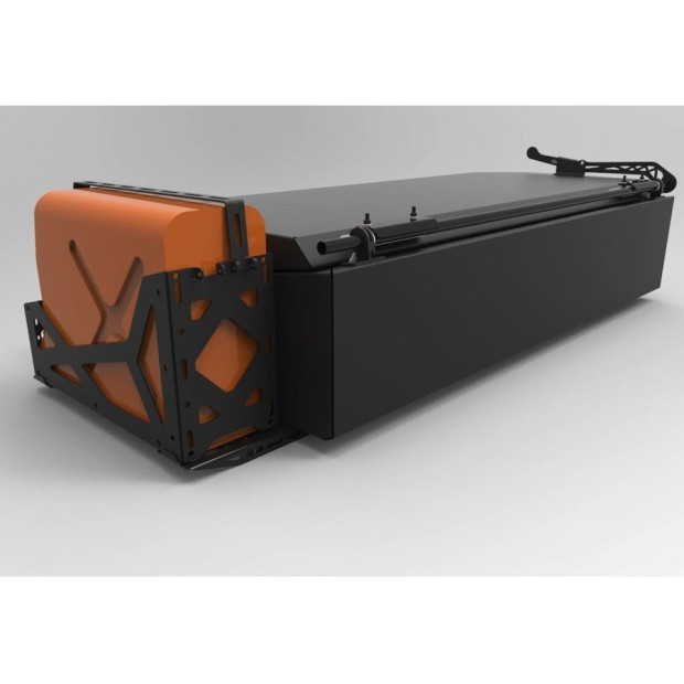 Coffre de toit noir 250L Alu-Cab 