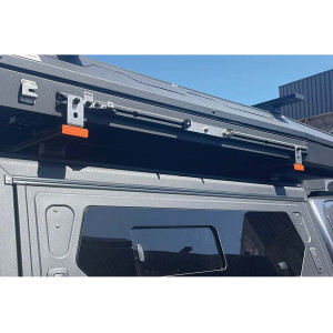 Embout orange droit de barre de toit Alu-Cab 