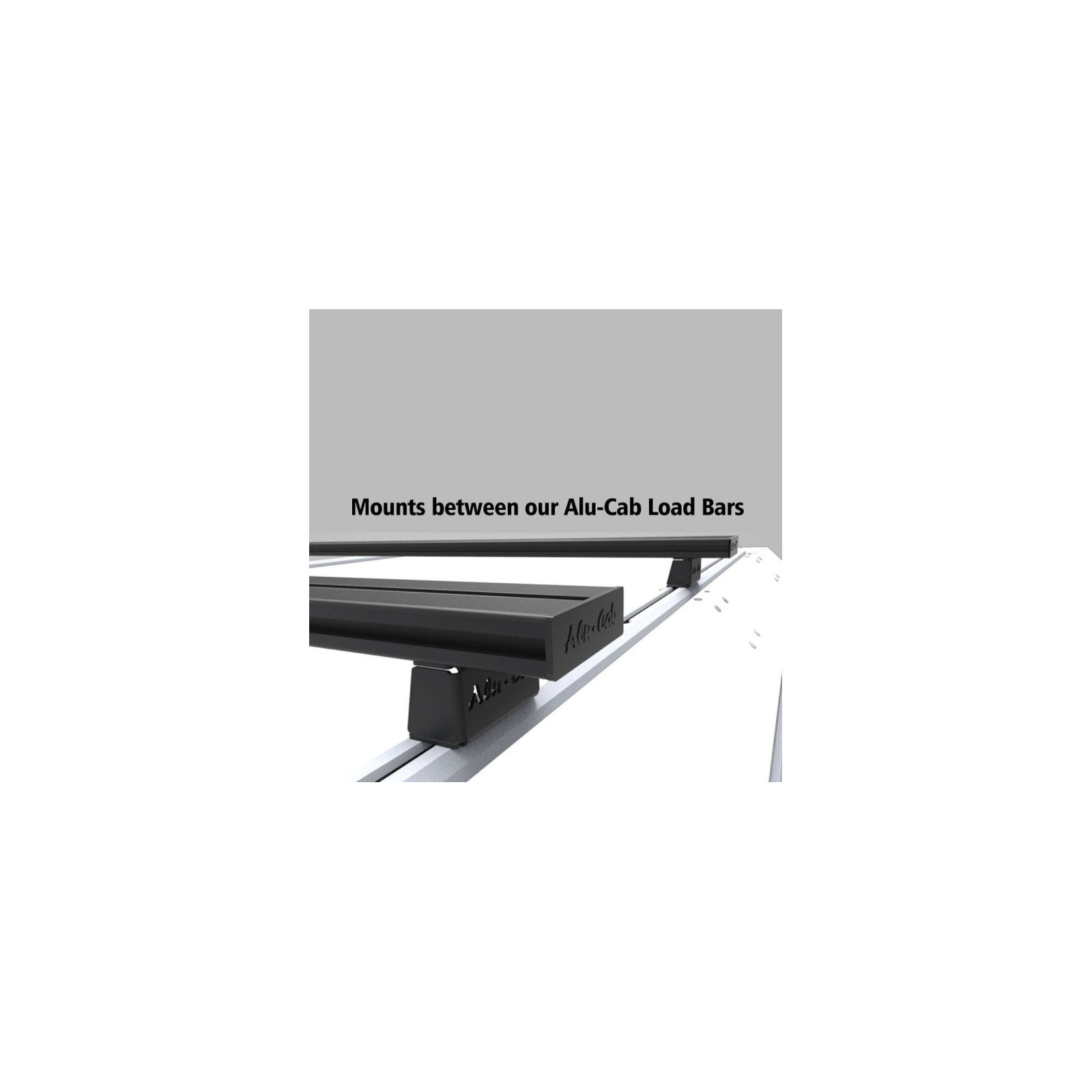 Panier de toit avec supports de table Alu-Cab 