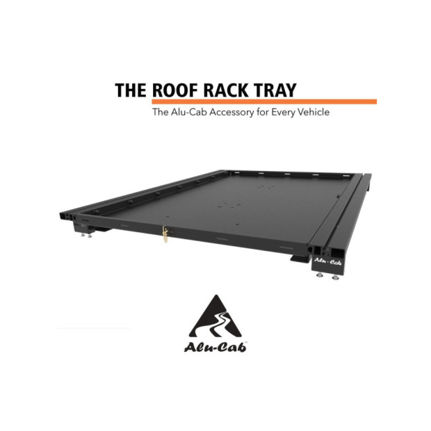 Panier de toit avec supports de table Alu-Cab 