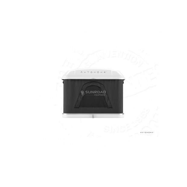 Tente de toit AUTOHOME Maggiolina Airlander Plus Medium • Coque Blanche • Toile Carbone • 777340 
