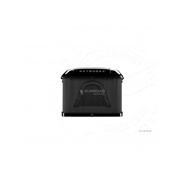 Tente de toit AUTOHOME Maggiolina Airlander Plus Medium X-Long • Coque Noire • Toile Carbone • 777395 