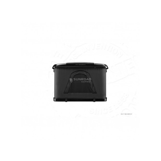 Tente de toit AUTOHOME Maggiolina Airlander Plus Medium X-Long • Coque Noire • Toile Carbone • 777395 