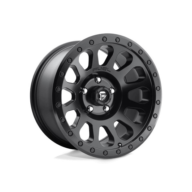Jante aluminium 4x4 Fuel Vector 8x16 6x139.7 ET20 CB108 Matte Black 