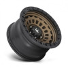 Jante aluminium 4x4 Fuel Zephyr 9 X17 5x127 ET-12 CB71.5 Matte Bronze 