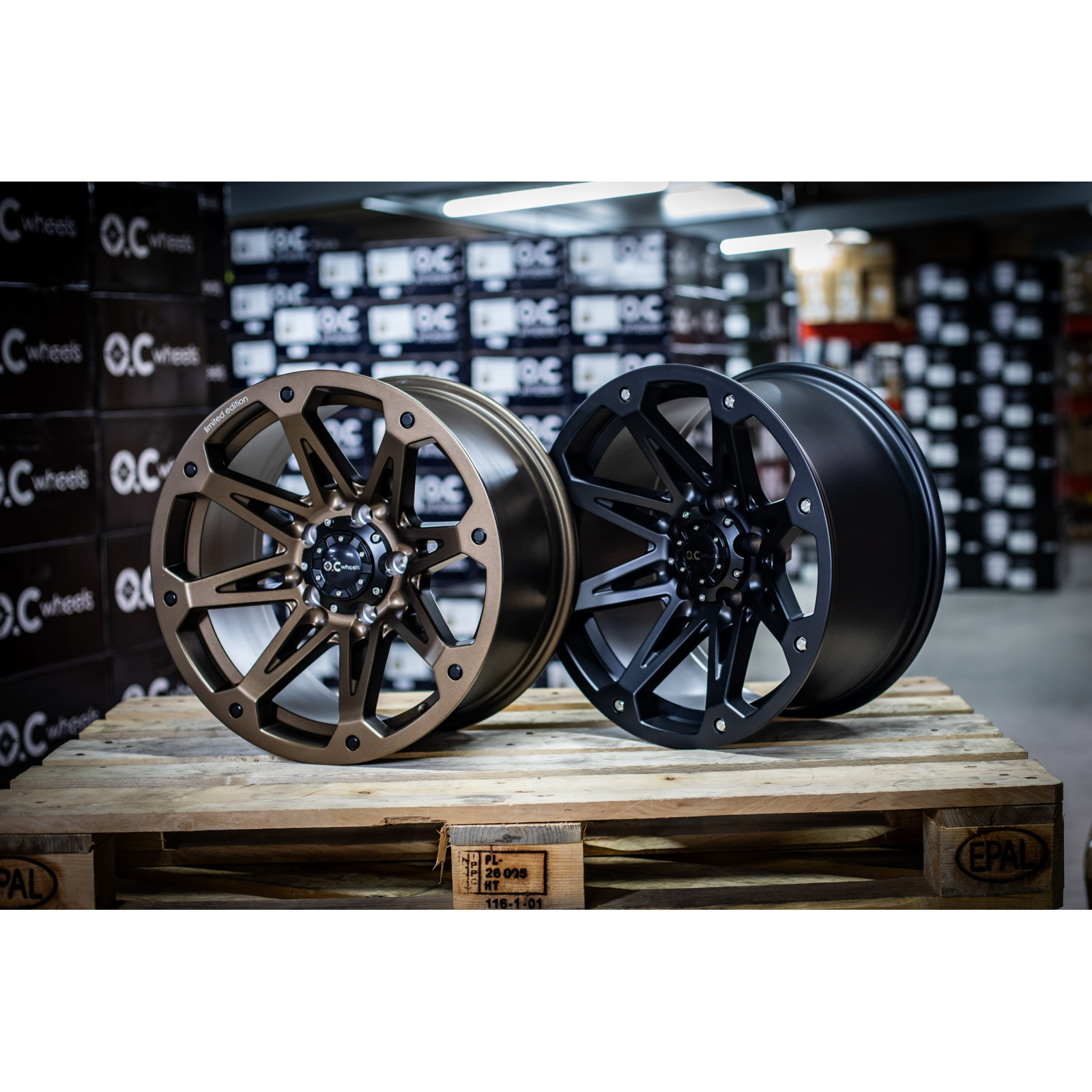 Jante aluminium 4x4 Oc Wheels 814 Gen3 9x18 5x127 ET12 CB71.6 Mat Black 