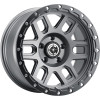 Jante aluminium 4x4 Oc Wheels 8304 Delta Matte Gunmetal 9x17 6x139.7 ET10 CB106.1 