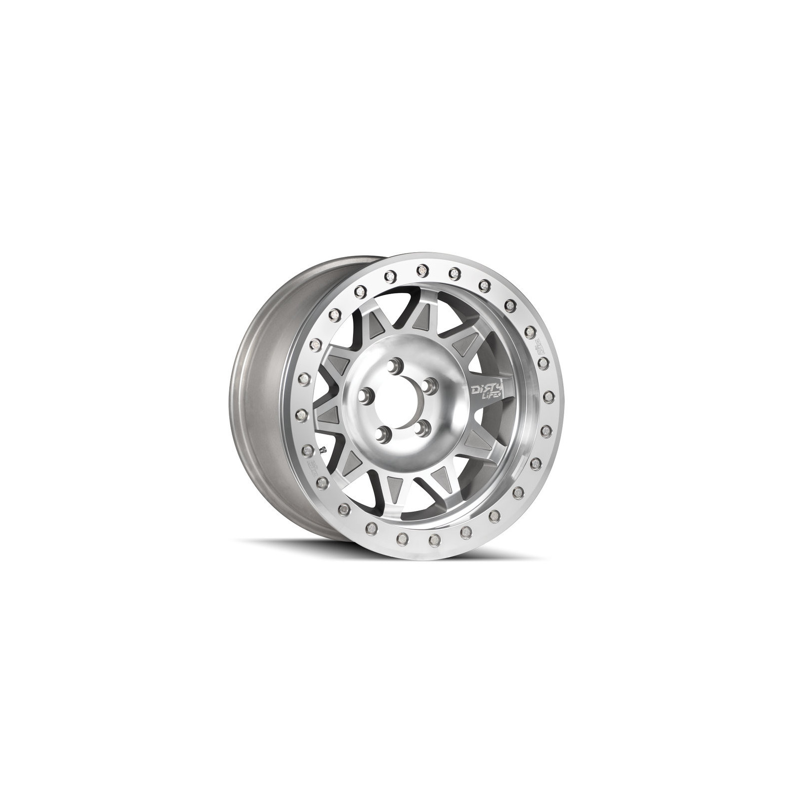 Jante aluminium 4x4 Oc Wheels 9302 Machined 9x17 5x127 ET-14 CB71.6 