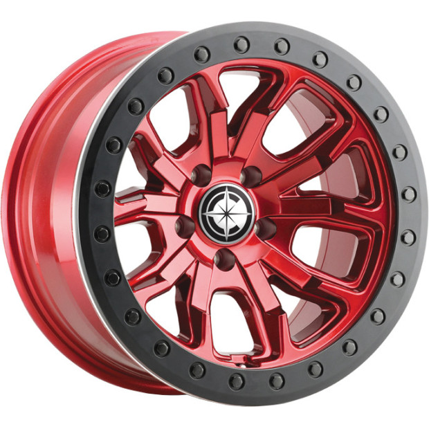 Jante aluminium 4x4 Oc Wheels 9303 Dual Tek Candy Red 9x17 5x127 ET-12 CB78.1 