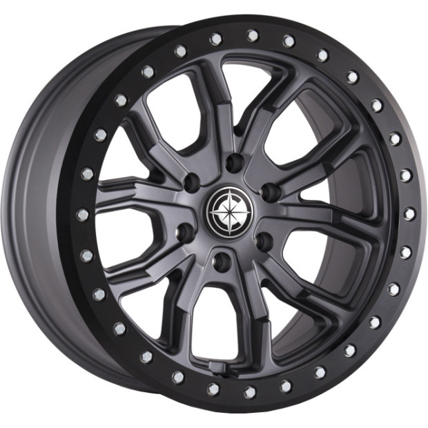 Jante aluminium 4x4 Oc Wheels 9303 Dual Tek Matte Gunmetal 9x17 6x139.7 ET0 CB110 