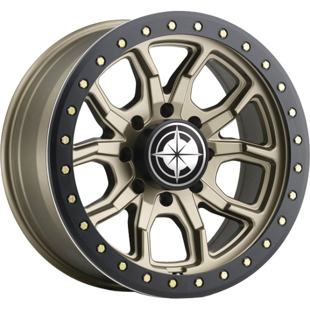 Jante aluminium 4x4 Oc Wheels 9303 Dual Tek Matte Gold 9x17 6x139.7 ET0 CB110 