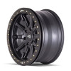 Jante aluminium 4x4 Oc Wheels 9304 Machined 9x17 5x127 ET-12 CB71.6 