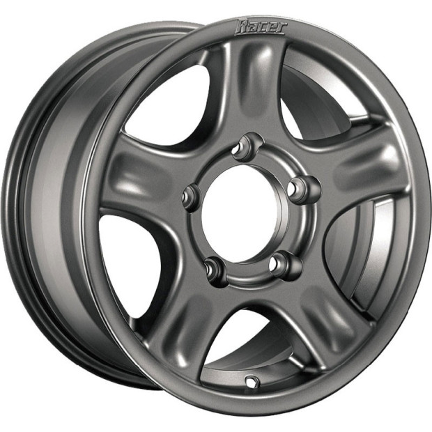 Jante aluminium renforcée 4x4 Racer 7 X 16 6x139.7 ET-10 CB111.5 / Anthracite Grey 