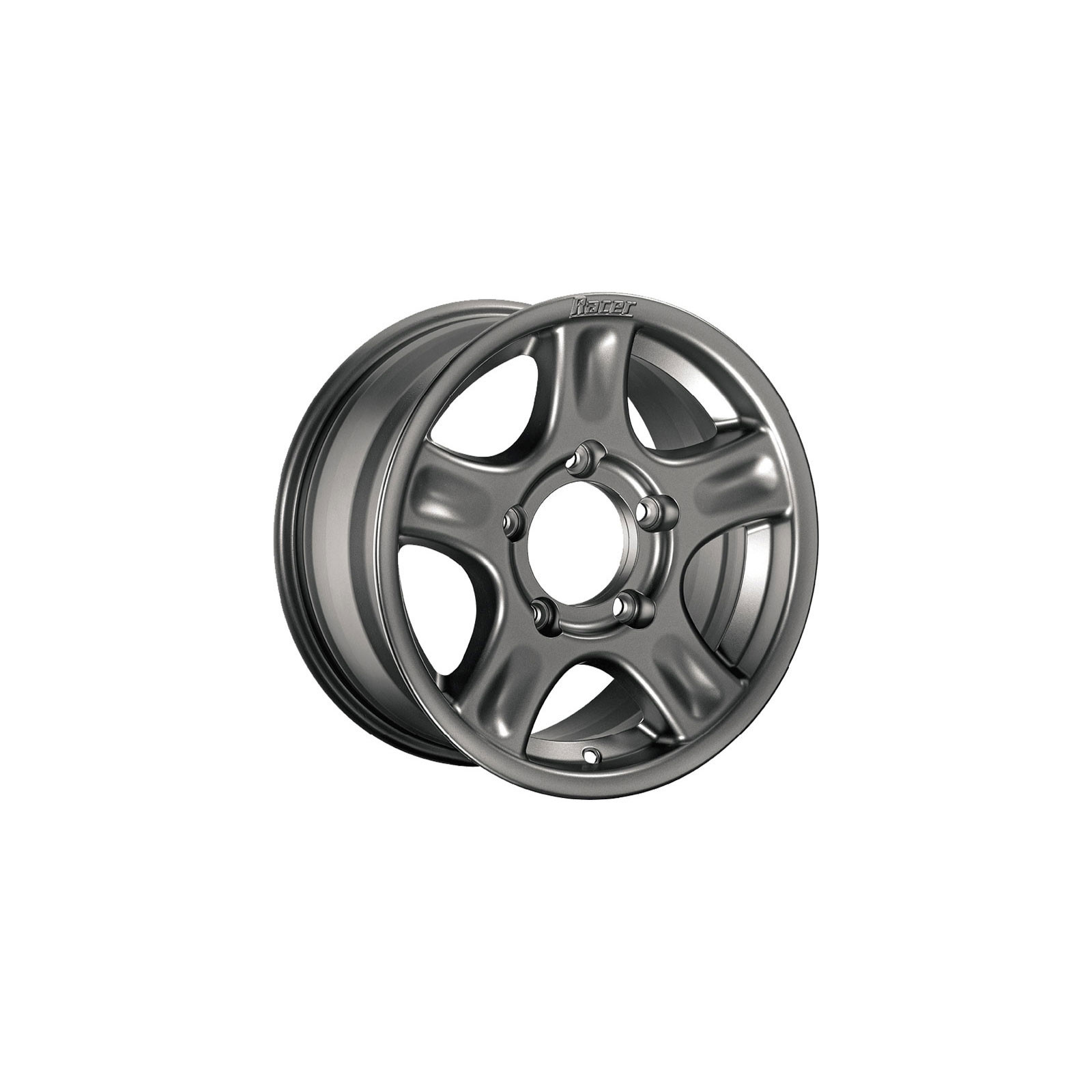 Jante aluminium renforcée 4x4 Racer 7 X 16 6x139.7 ET-10 CB111.5 / Anthracite Grey 