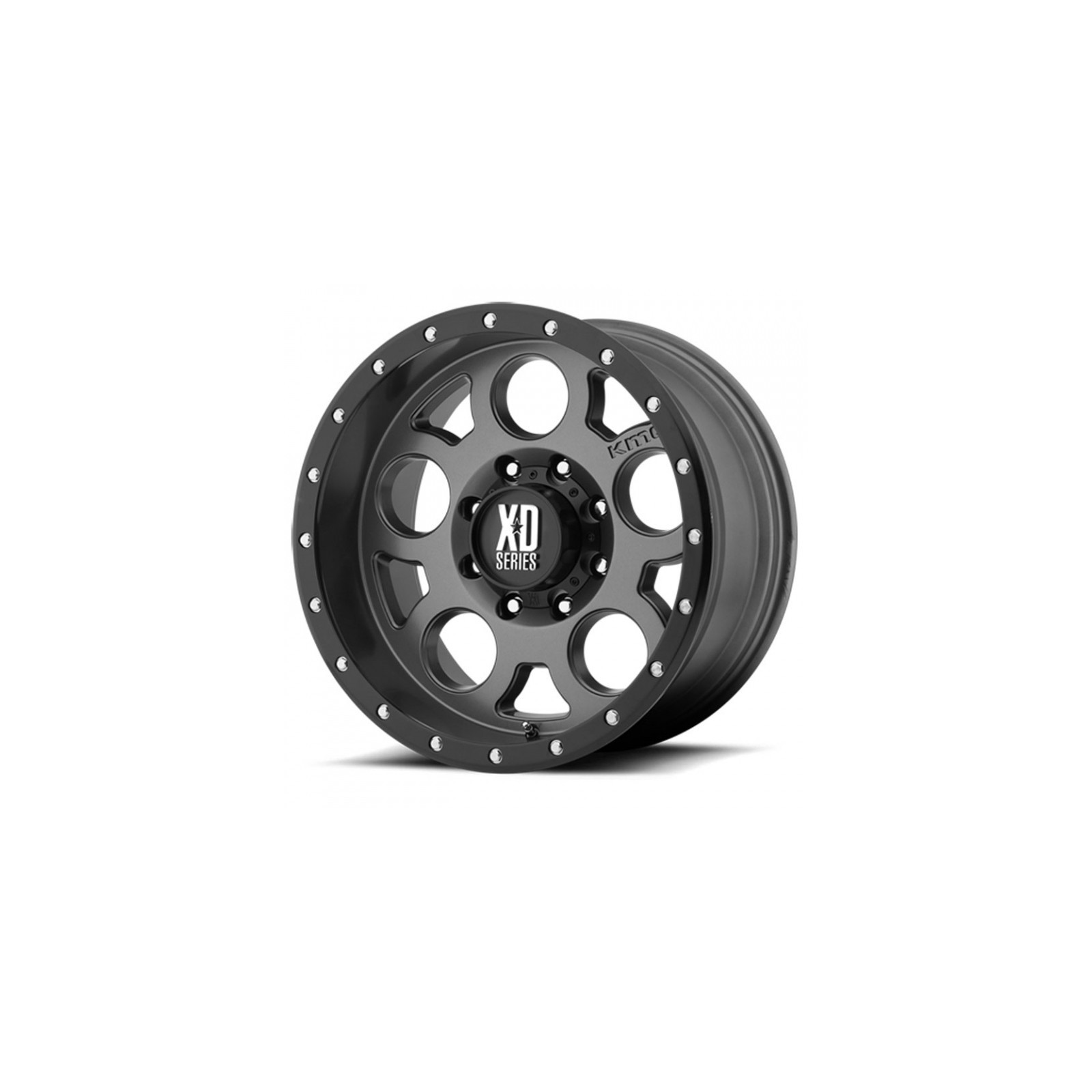 Jante aluminium 4x4 Kmc Xd126 Matte Gray 9x20 8x165.1 ET18 CB125.5 