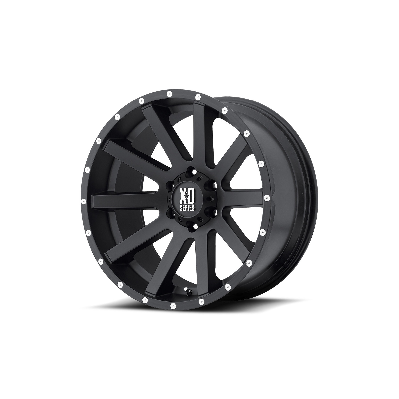 Jante aluminium 4x4 Kmc Xd818 Heist Satin Black 8x18 6x114.3 ET35 CB66.1 