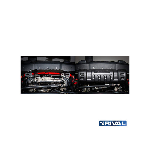 Protection de barre de direction RIVAL 2111.2761.1.3 • Acier 2,5 mm 