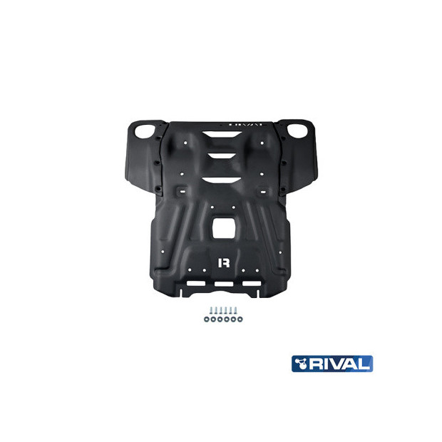 Protection radiateur + moteur RIVAL 2111.5710.2.3 • Acier 3 mm 