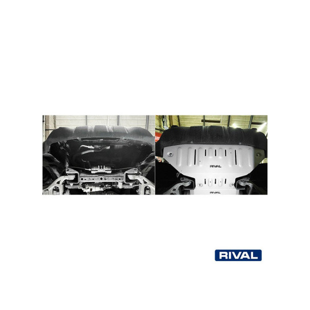 Protection radiateur RIVAL 2333.1502.1.6 • Aluminium 6 mm 