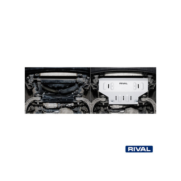 Protection radiateur RIVAL 2333.1503.1.6 • Aluminium 6 mm 