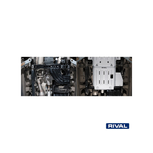 Protection boite de transfert RIVAL 2333.1507.1.6 • Aluminium 6 mm 