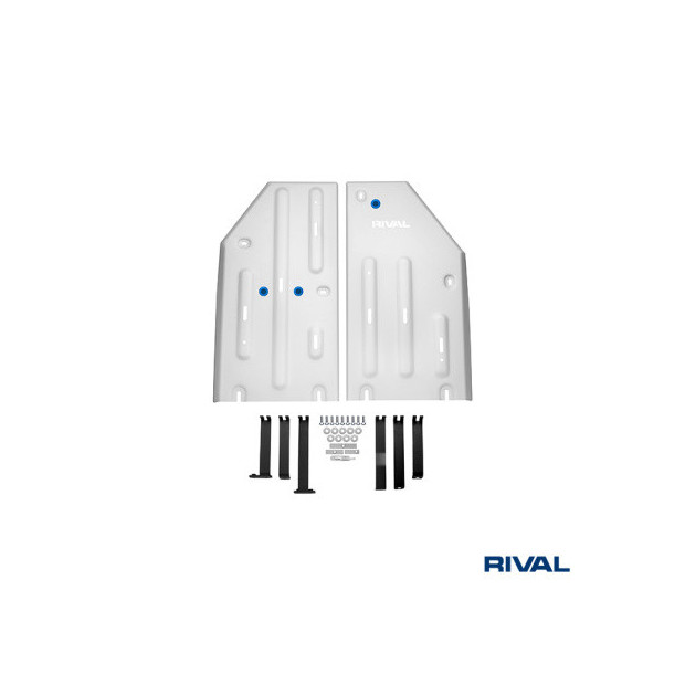 Protection réservoir carburant RIVAL 2333.3963.1.6 • Aluminium 6 mm 