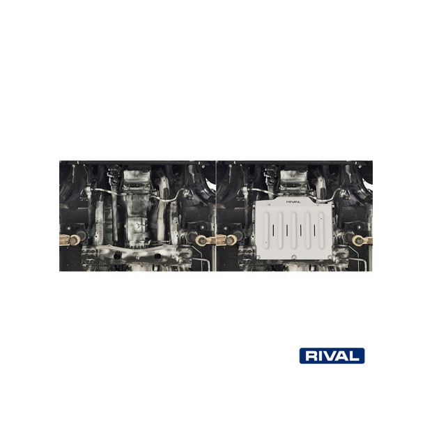 Protection boite de vitesse RIVAL 2333.4116.2.6 • Aluminium 6 mm 