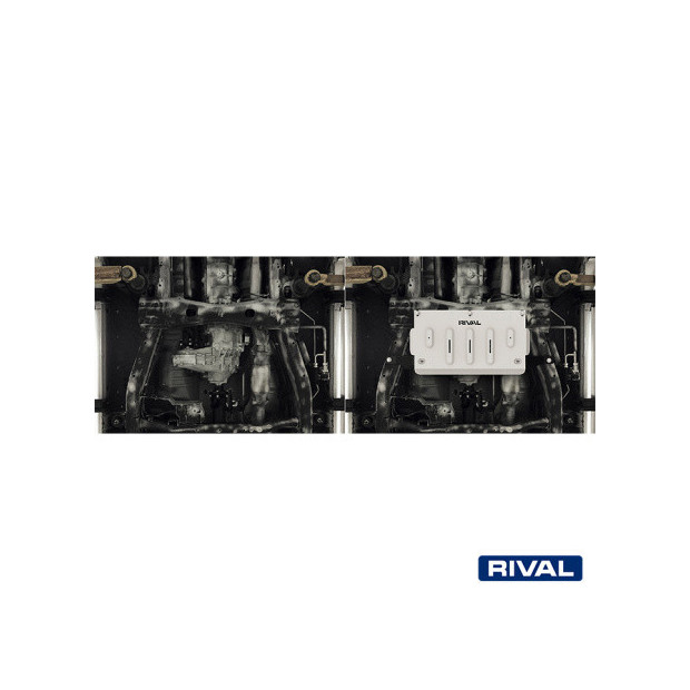 Protection boite de transfert RIVAL 2333.4117.2.6 • Aluminium 6 mm 