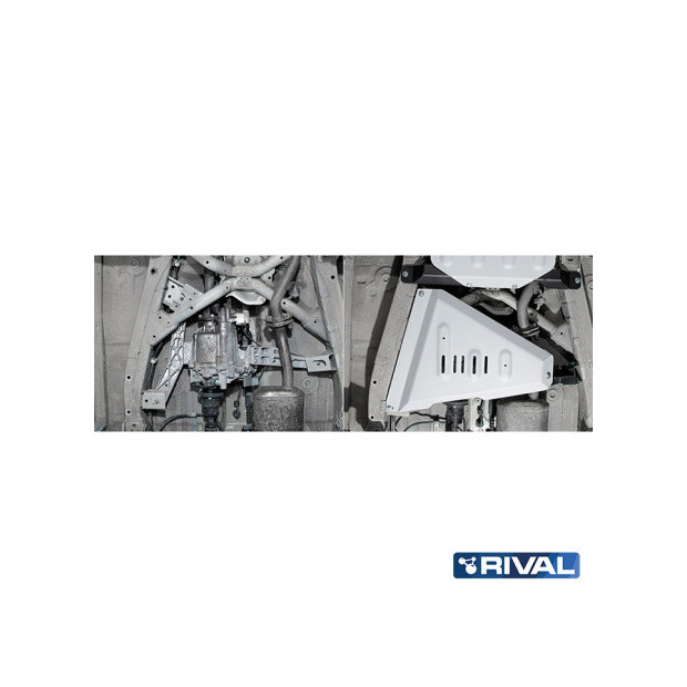 Protection boite de transfert RIVAL 2333.5526.2.6 • Aluminium 6 mm 