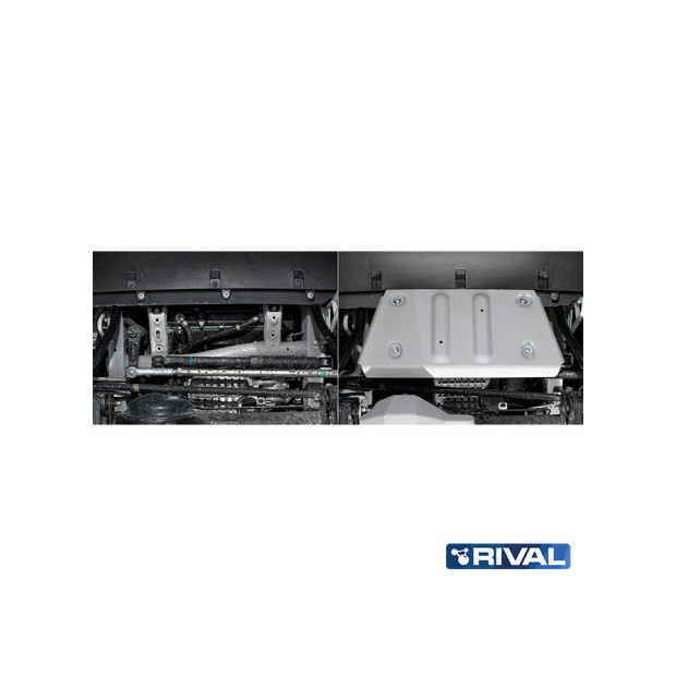 Protection de barre de direction RIVAL 2333.5527.2.6 • Aluminium 6 mm 