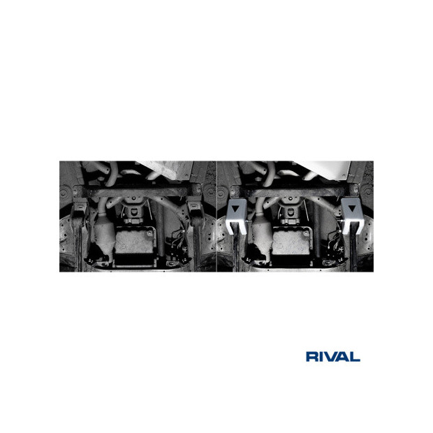 Protections de tirants RIVAL 2333.5529.1.6 • Aluminium 6 mm 