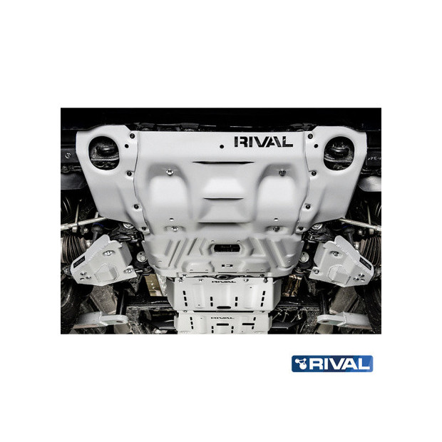 Protection radiateur + moteur RIVAL 2333.5710.2.6 • Aluminium 6 mm 