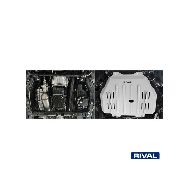 Protection boite de vitesse RIVAL 2333.9580.1.6 • Aluminium 6 mm 