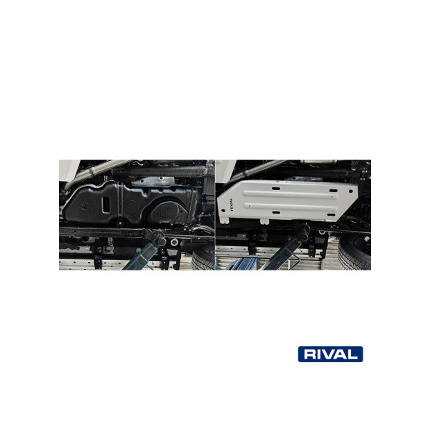 Protection réservoir carburant RIVAL 2333.9581.1.6 • Aluminium 6 mm 