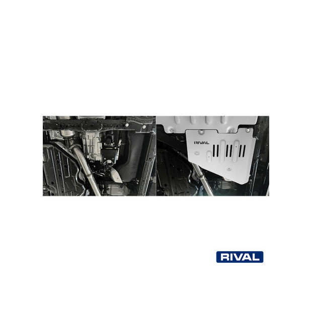 Protection boite de transfert RIVAL 2333.9582.1.6 • Aluminium 6 mm 