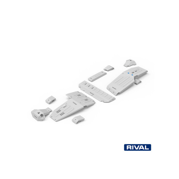 Pack de protections inférieures RIVAL 23333.4506.1.6 • Aluminium 6 mm • 6 pièces 