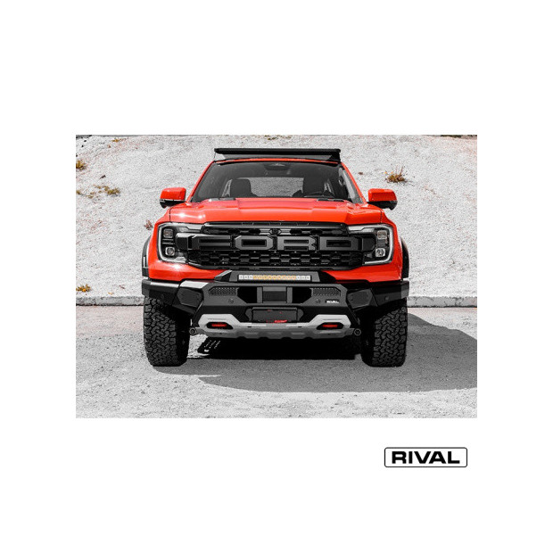 Pare-choc renforcé avant RIVAL 2D.1813.1 • Aluminium  