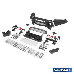 Pare-choc renforcé avant RIVAL 2D.5722.2-NL • Aluminium  