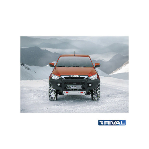 Pare-choc renforcé avant RIVAL 2D.9106.1-NL • Aluminium  